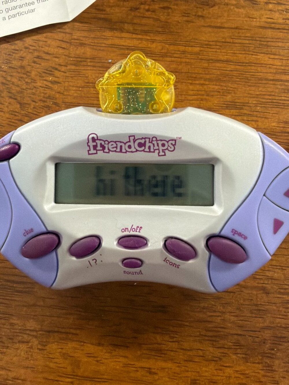 Set of 2 Vintage 2003 Radica Girl Tech FriendChips